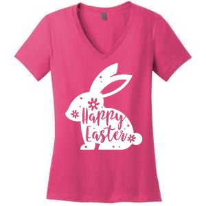 Happy Easter Bunny Gift Women's V-Neck T-Shirt