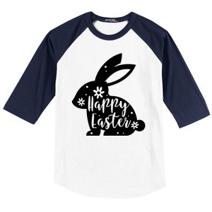 Happy Easter Bunny Gift Baseball Sleeve Shirt