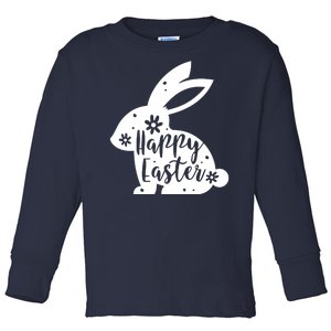 Happy Easter Bunny Gift Toddler Long Sleeve Shirt