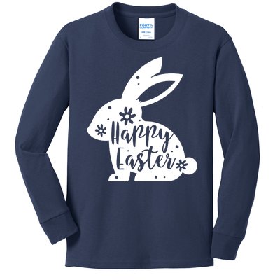 Happy Easter Bunny Gift Kids Long Sleeve Shirt