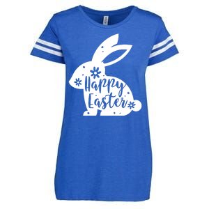 Happy Easter Bunny Gift Enza Ladies Jersey Football T-Shirt