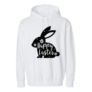 Happy Easter Bunny Gift Garment-Dyed Fleece Hoodie