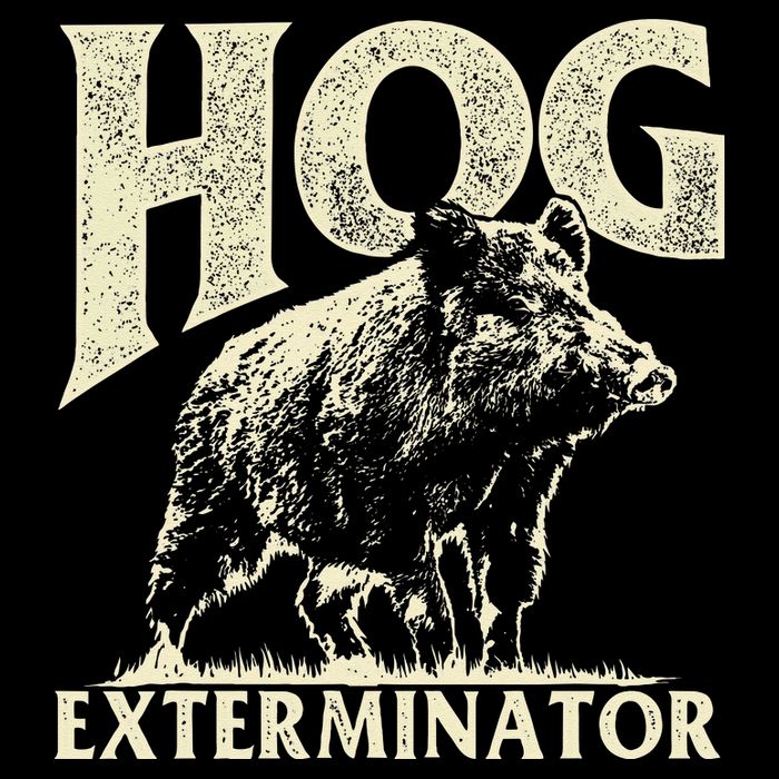 Hog Exterminator Boar Hunting Wild Hog Hunter Sustainable Bucket Hat