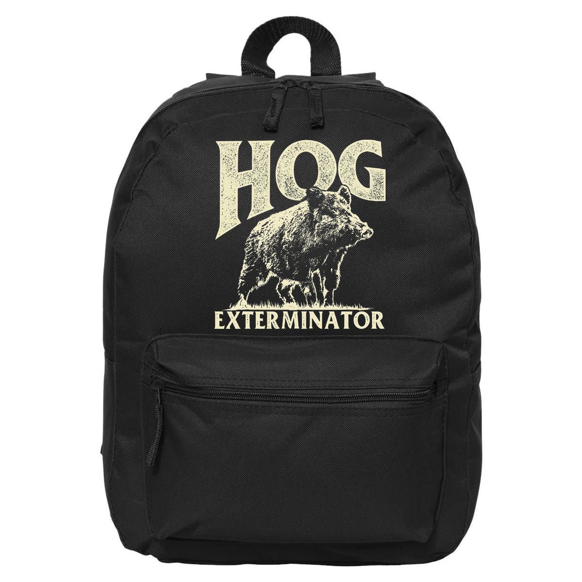 Hog Exterminator Boar Hunting Wild Hog Hunter 16 in Basic Backpack