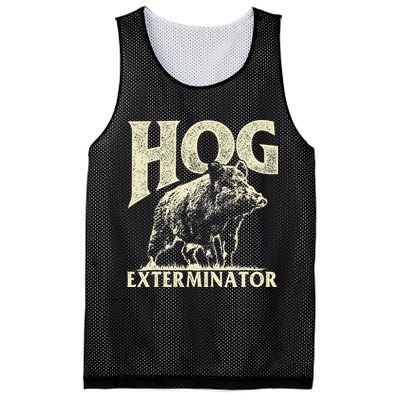 Hog Exterminator Boar Hunting Wild Hog Hunter Mesh Reversible Basketball Jersey Tank