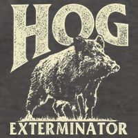 Hog Exterminator Boar Hunting Wild Hog Hunter Vector Backpack