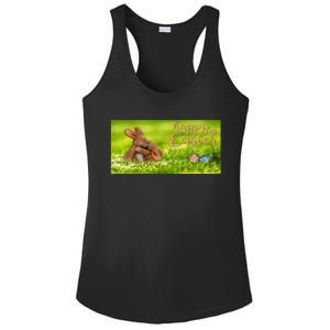 Hugging Easter Bunnies Ladies PosiCharge Competitor Racerback Tank