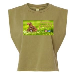 Hugging Easter Bunnies Garment-Dyed Women's Muscle Tee