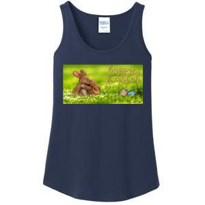 Hugging Easter Bunnies Ladies Essential Tank