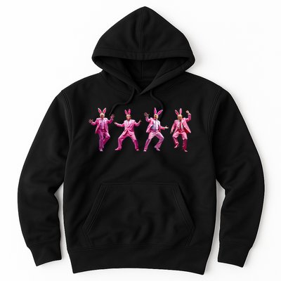 Happy Easter Bunny Spring Hunt Eggs Rabbit Funny Trump Dance Hoodie