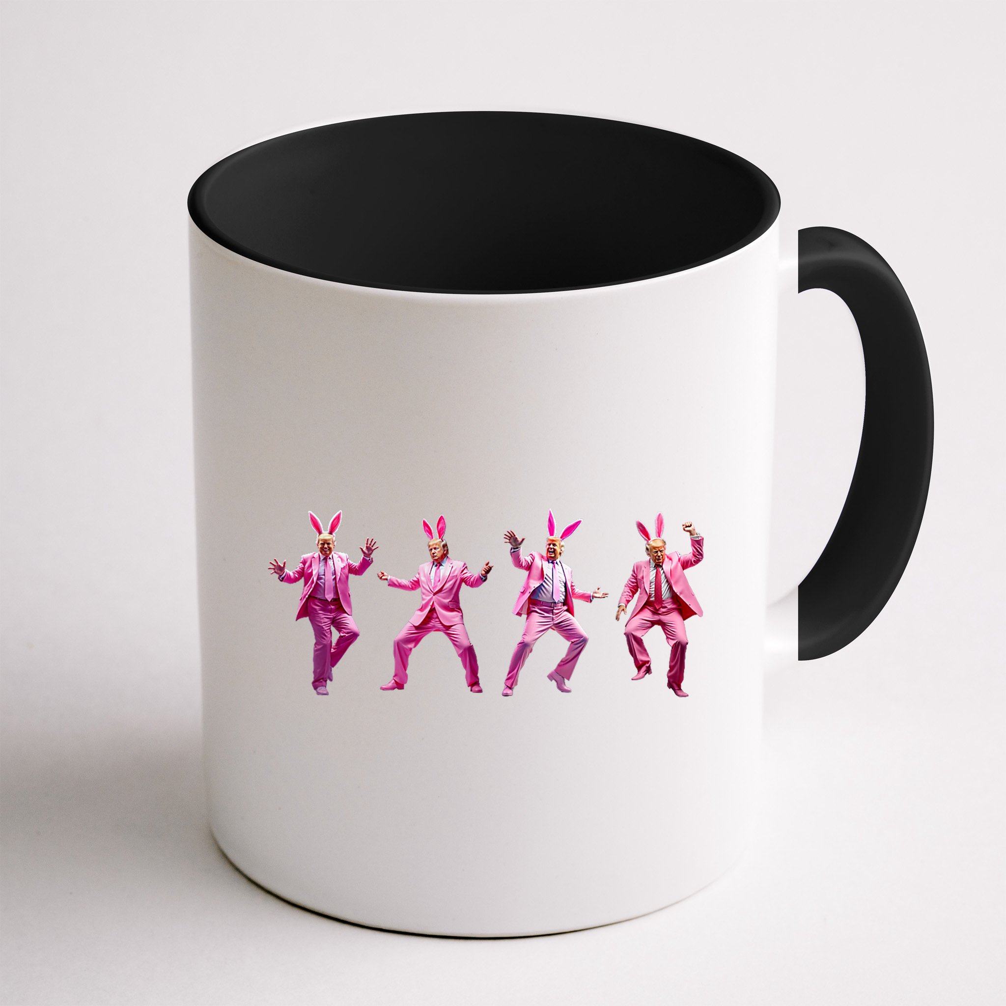 Happy Easter Bunny Spring Hunt Eggs Rabbit Funny Trump Dance Mug