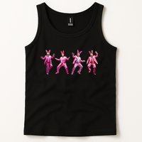 Happy Easter Bunny Spring Hunt Eggs Rabbit Funny Trump Dance Tank Top
