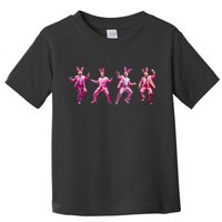 Happy Easter Bunny Spring Hunt Eggs Rabbit Funny Trump Dance Toddler T-Shirt
