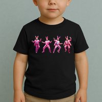 Happy Easter Bunny Spring Hunt Eggs Rabbit Funny Trump Dance Toddler T-Shirt
