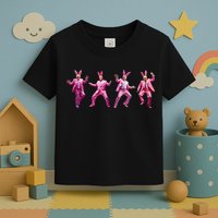 Happy Easter Bunny Spring Hunt Eggs Rabbit Funny Trump Dance Toddler T-Shirt