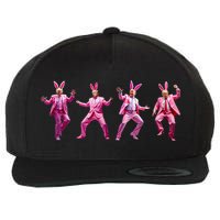 Happy Easter Bunny Spring Hunt Eggs Rabbit Funny Trump Dance Wool Snapback Cap