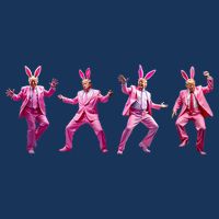 Happy Easter Bunny Spring Hunt Eggs Rabbit Funny Trump Dance Infant Baby Jersey Bodysuit