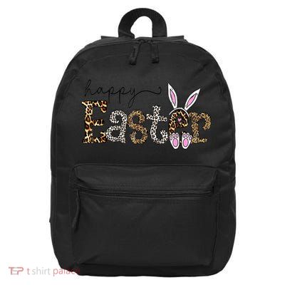 Happy Easter Bunny Rabbit Face Funny Easter Day Women 16 in Basic Backpack