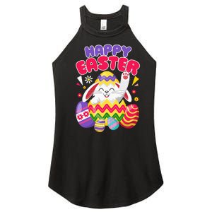 Happy Easter Bunny Easter Eggs Women’s Perfect Tri Rocker Tank