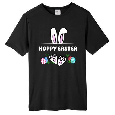 Hoppy Easter Bunny Holiday Cute Tall Fusion ChromaSoft Performance T-Shirt