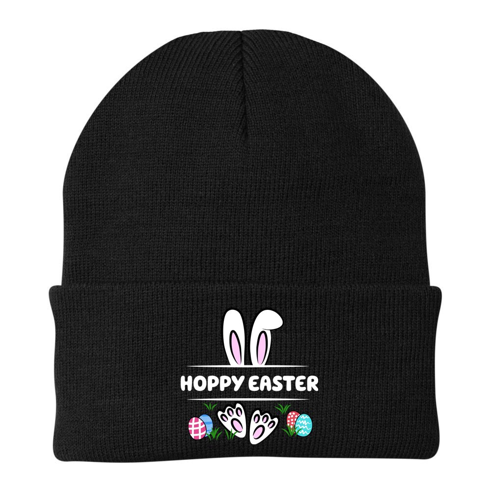 Hoppy Easter Bunny Holiday Cute Beanie