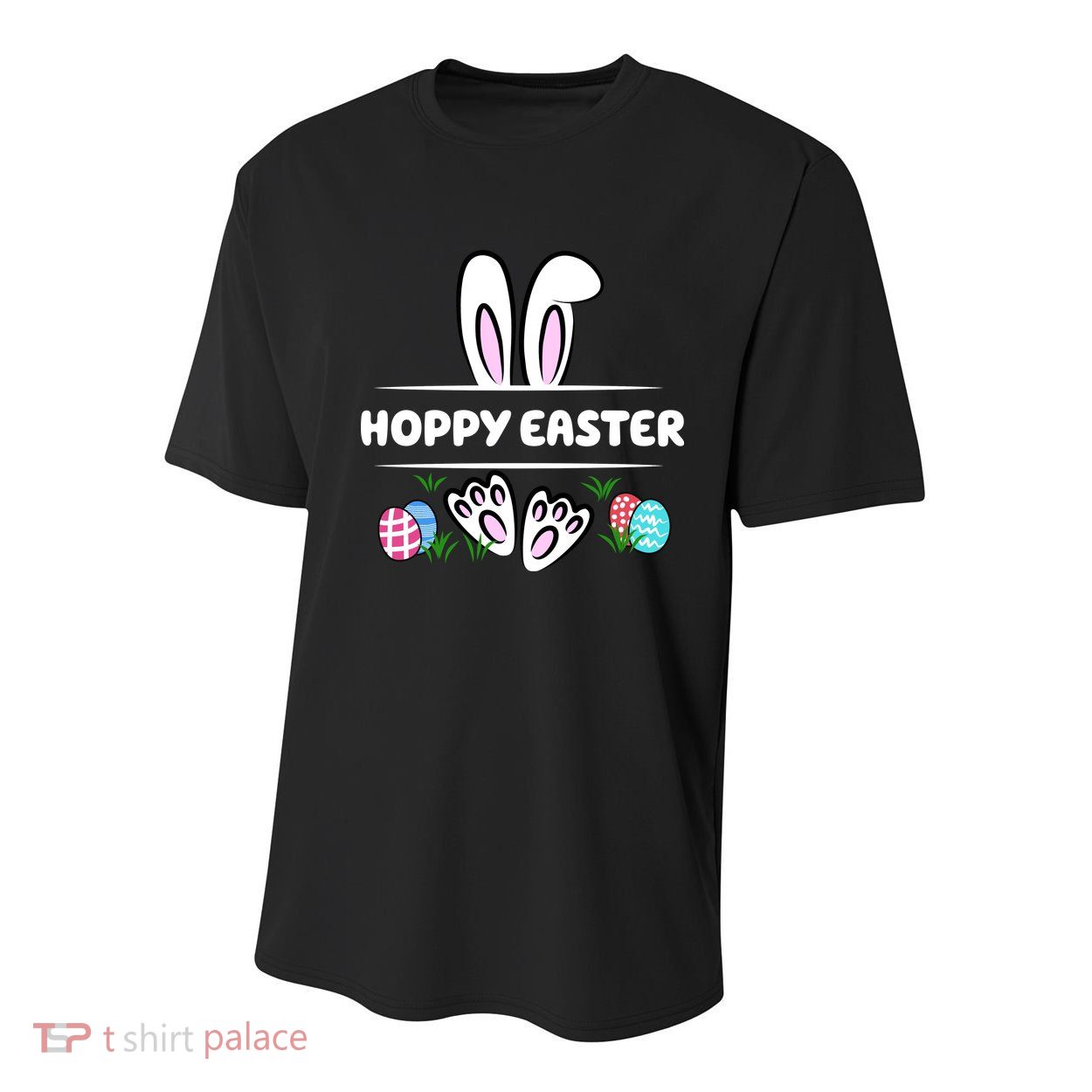 Hoppy Easter Bunny Holiday Cute Youth Performance Sprint T-Shirt