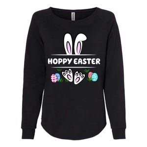 Hoppy Easter Bunny Holiday Cute Womens California Wash Sweatshirt