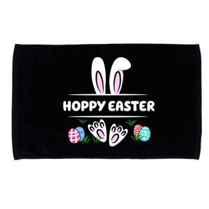 Hoppy Easter Bunny Holiday Cute Microfiber Hand Towel