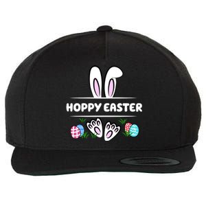 Hoppy Easter Bunny Holiday Cute Wool Snapback Cap