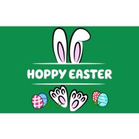 Hoppy Easter Bunny Holiday Cute Bumper Sticker