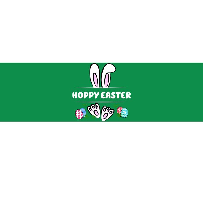 Hoppy Easter Bunny Holiday Cute Bumper Sticker