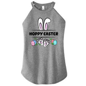 Hoppy Easter Bunny Holiday Cute Women's Perfect Tri Rocker Tank