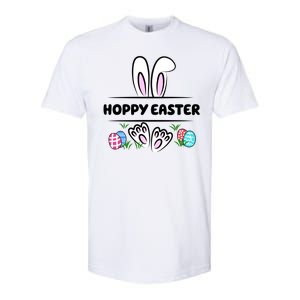 Hoppy Easter Bunny Holiday Cute Softstyle CVC T-Shirt