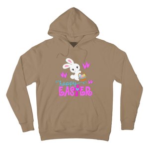 HAPPY EASTER Bunny Egg Hunt Basket Christian Hoodie