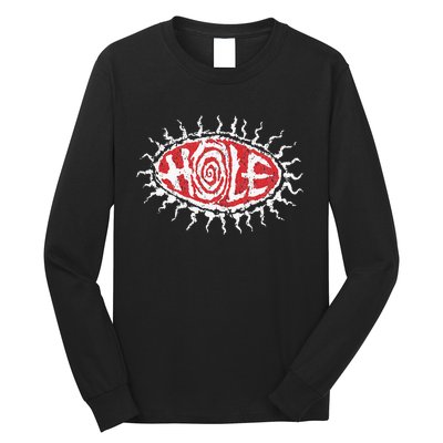 Hole Eye Ball Long Sleeve Shirt