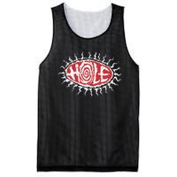 Hole Eye Ball Mesh Reversible Basketball Jersey Tank