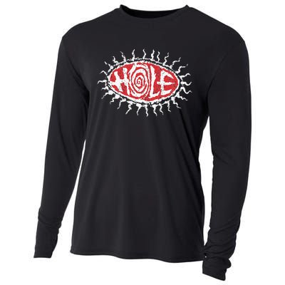 Hole Eye Ball Cooling Performance Long Sleeve Crew