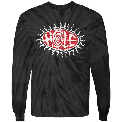 Hole Eye Ball Tie-Dye Long Sleeve Shirt