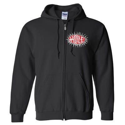 Hole Eye Ball Full Zip Hoodie