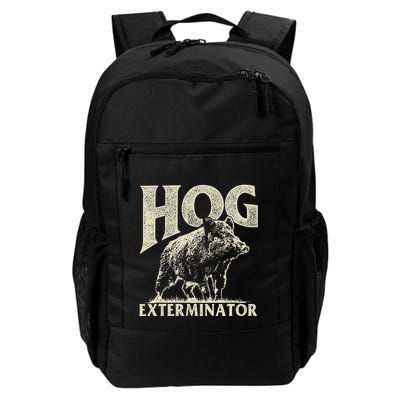 Hog Exterminator Boar Hunting Wild Hog Hunter Daily Commute Backpack
