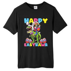 Happy Easter Bunny Dinosaur Egg Rabbit Ears Costume Gift Tall Fusion ChromaSoft Performance T-Shirt