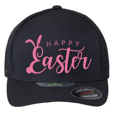 Happy Easter Cute Festive Flexfit Unipanel Trucker Cap