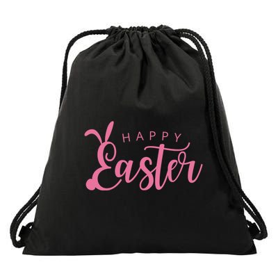 Happy Easter Cute Festive Drawstring Bag