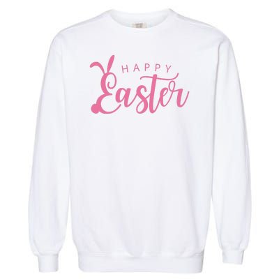 Happy Easter Cute Festive Garment-Dyed Sweatshirt