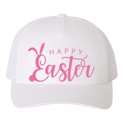 Happy Easter Cute Festive Yupoong Adult 5-Panel Trucker Hat