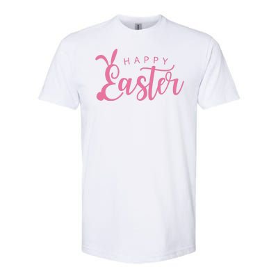 Happy Easter Cute Festive Softstyle CVC T-Shirt