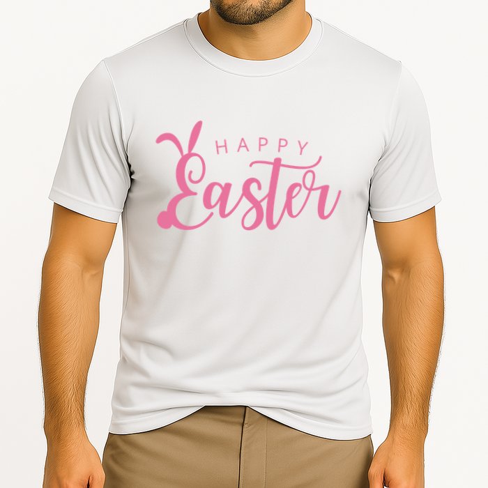 Happy Easter Cute Festive Cooling Performance Crew T-Shirt
