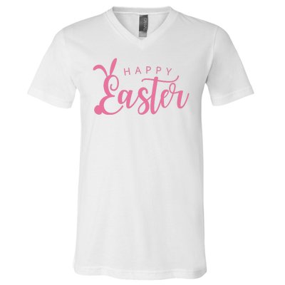 Happy Easter Cute Festive V-Neck T-Shirt