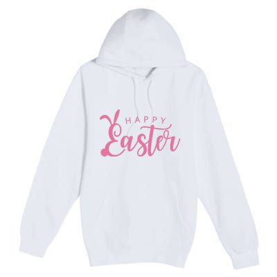 Happy Easter Cute Festive Premium Pullover Hoodie