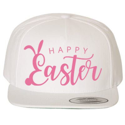 Happy Easter Cute Festive Wool Snapback Cap